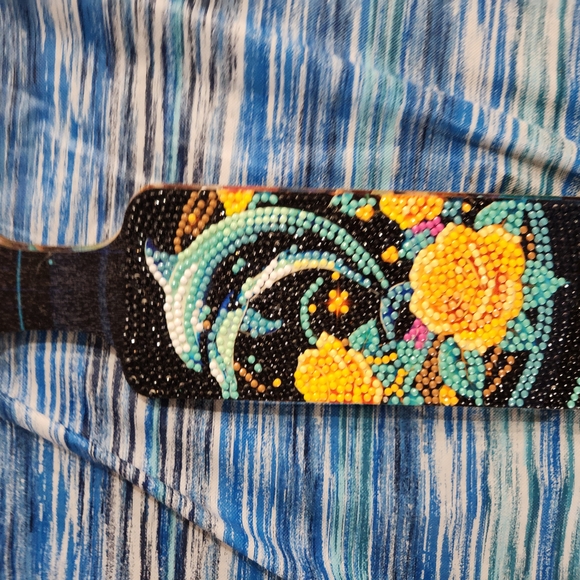 Colorful Patterned Belt - Picture 2 of 4